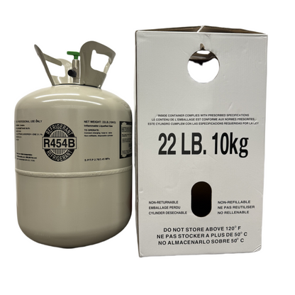 R-454B Réfrigérant – 10 kg (22 lb)