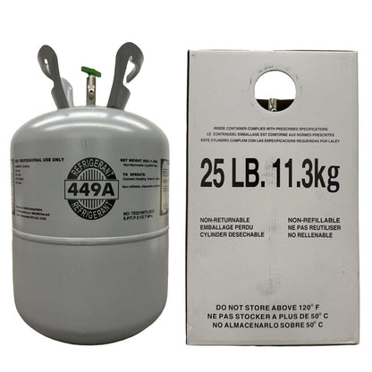 R-449A Réfrigérant – 11,3 kg (25 lb)